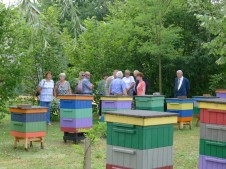 Pszczelarze w Boguszycach na Ziemi Rawskiej