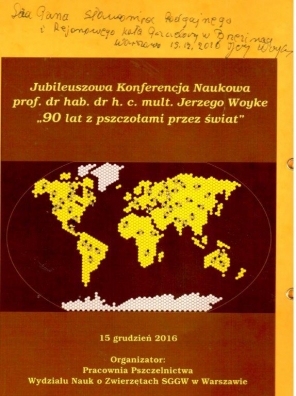 90 lat z pszczołami przez świat - jubileusz profesora Woyke.