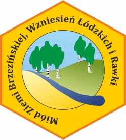 Logo miodu Ziemi Brzezińskiej, Wzniesień Łódzkich i Rawki